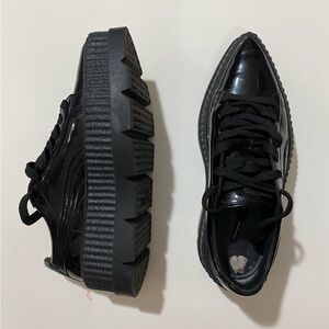 Puma x Rihanna Fenty Patent Leather Pointy Creeper Sneakers🦇